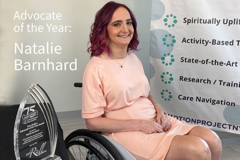 United Spinal’s 2021 Advocate of the Year, Natalie Barnhard